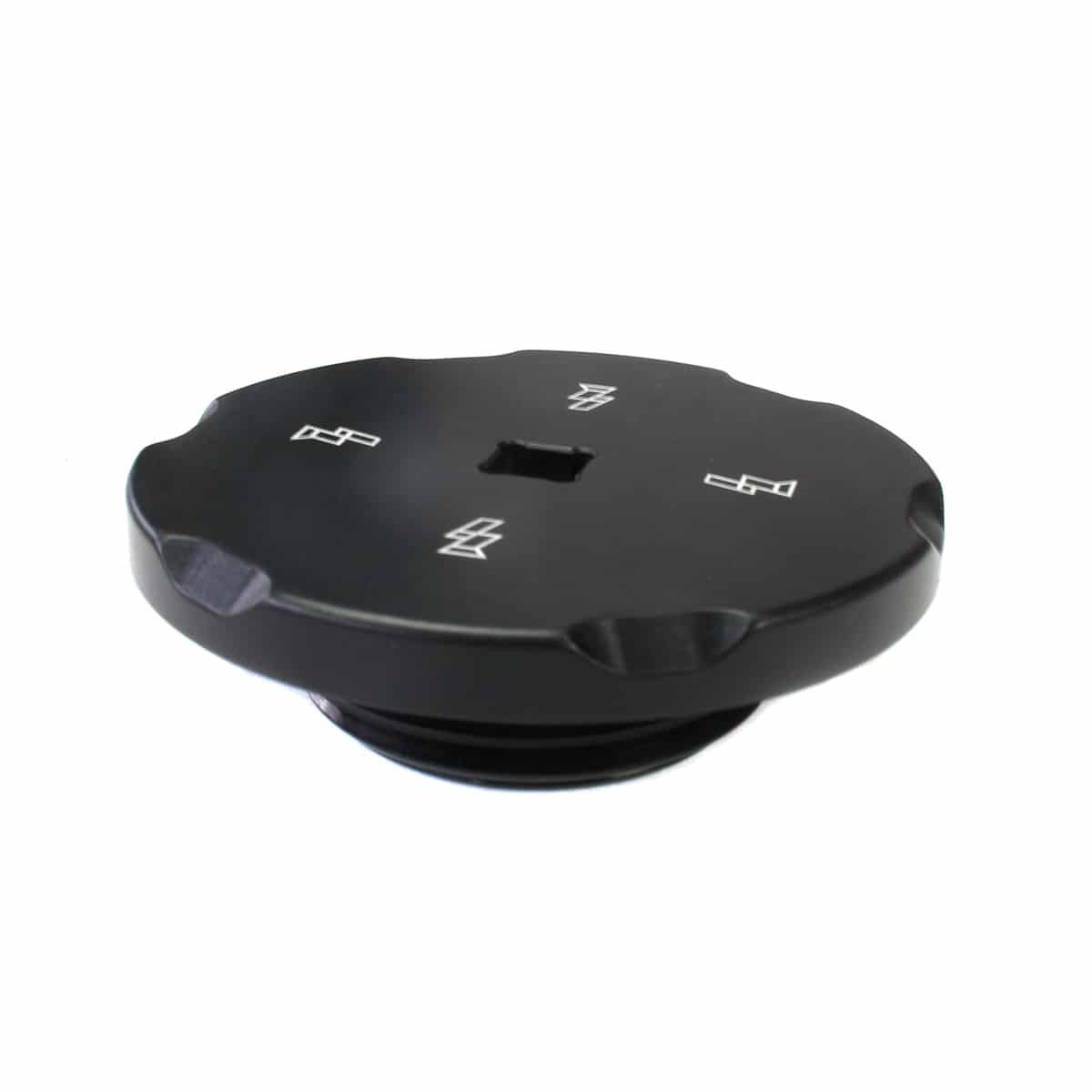 Dodge Front CP3 Access Cover For Cummins Billet Black Anodized Industrial Injection